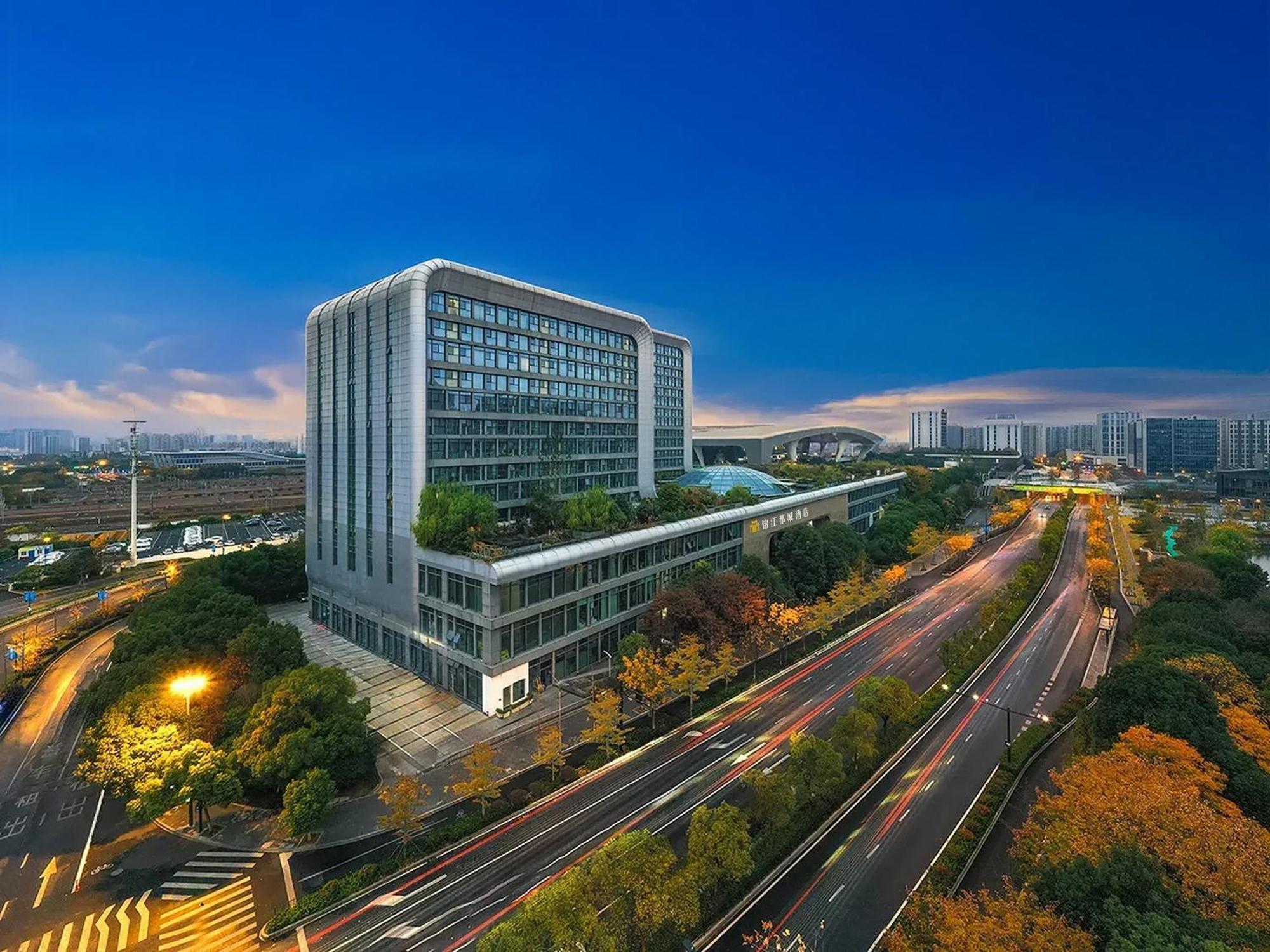 Jinjiang Metropolo Hotel Hangzhou East Railway Station Exterior foto